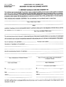 Form 51a111 - Certificate Of Exemption For Machinery For New And Expanded Industry - Kentucky Revenue Cabinet