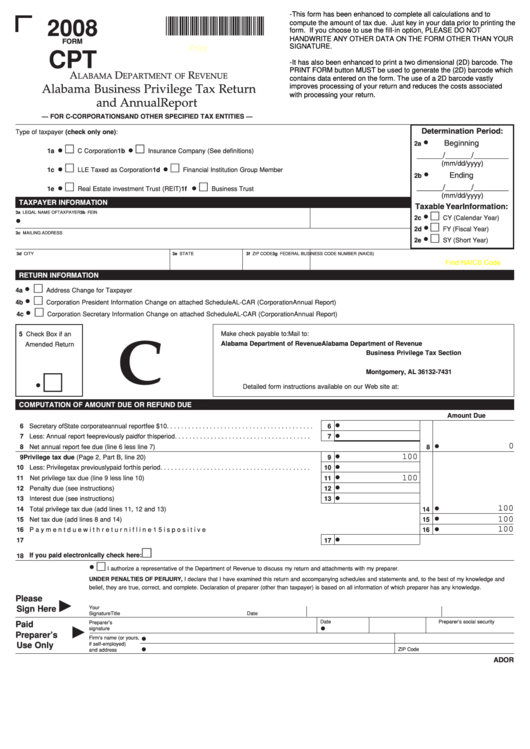 fillable-form-cpt-alabama-business-privilege-tax-return-and-annual