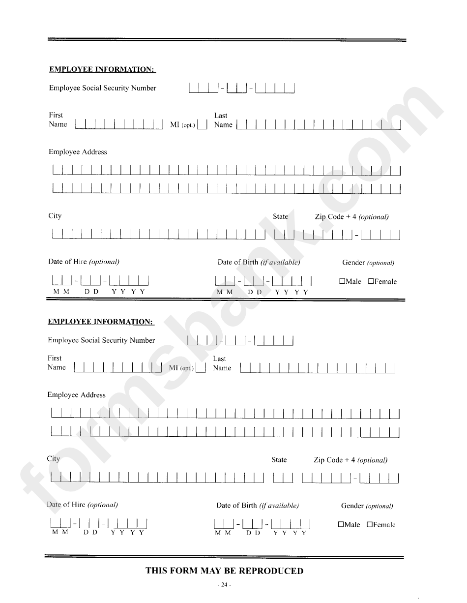 New Jersey New Hire Reporting Form