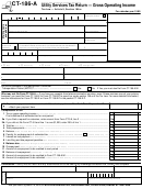 Form Ct-186-a - Utility Services Tax Return - Gross Operating Income - 1999