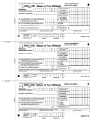 Form Nys-1(w) - Return Of Tax Withheld - 2000