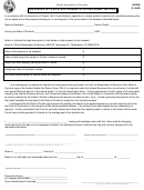 Form Dr-308 - Application For Waiver And Release Of Florida Estate Tax Lien - 1998