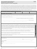 Form Tc 309 - Accountant's Certification. Attachment To Application - 1998