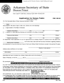 Form N-02 - Application For Notary Public