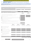 Form Il-2210 - Computation Of Penalties For Individuals - 2016