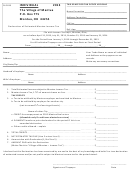 Form Di-2013 - Declaration Of Estimated Mantua Income Tax - 2013