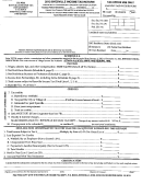Form It 1040 - Byesville Income Tax Return - 2012
