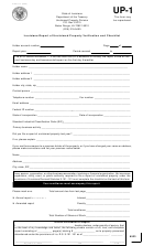 Form Up-1 - Louisiana Report Of Unclaimed Property Verification And Checklist - 2000
