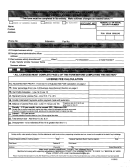 Net Profit License Fee Return Form - Marshall County Occupational License Fee Printable pdf