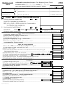 Arizona Form 120a - Arizona Corporation Income Tax Return (Short Form) - 2002 Printable pdf