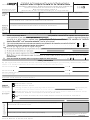 Formulario 2350(sp) - Solicitud De Prorroga Para Presentar La Declaracion Del Impuesto Sobre El Ingreso Personal De Los Estados Unidos - 2013