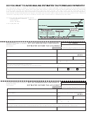Form Dr 5778 - Eft Authorization Corporate Estimated Income Tax Ach Debit/form 112ep - Corporate Estimated Tax Payment Vouchers - 2010
