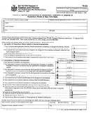 Form Tp-550 - Return Of Special Assassments On Generation, Treatment Or Disposal Of Hazardous Waste In New York State