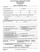 Form Jfs 66300 - Report To Determine Liability - Ohio Department Of Job And Family