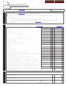 Fillable Form Mo-Nrf - Nonresident Fiduciary Form - 2016 Printable pdf