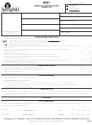Form Sf-1120 - Income Tax Corporate Return - 2001