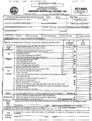 Form Sc1040x - Amended Individual Income Tax - South Carolina Department Of Revenue