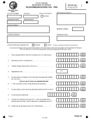 Form 7502 - Telecommunications Tax