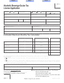 Form 0405-403.1 - Alcoholic Beverage Excise Tax License Application
