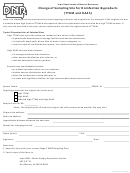 Dnr Form 542-0465 - Change Of Sampling Site For Disinfection Byproducts