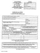 Ui Form 1 - Application For An Unemployment Insurance Account Number