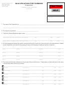 Qualification For Farming (corporation) Form - Secretary Of State Office