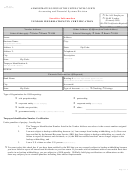 Fillable Form Ao 213 - Vendor Information/tin Certification Printable pdf