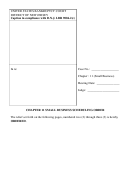 Small Business Scheduling Order - New Jersey Bankruptcy Court Printable pdf
