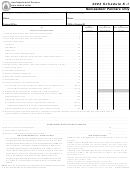 Schedule K-1 - Nonresident Partners Only - 2003