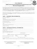 Form Naa-02 - 2005 Connecticut Neighborhood Assistance Act Business Application