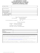 Transcript Request Form - U.s. Bankruptcy Court Northern District Of Indiana