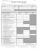 Form Dcss 650 - Child Support Guidelines Worksheet - New Hampshire Dcss 650 Department Of Health And Human Services