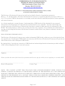 Criminal Offender Record Information (cori) Acknowledgement Form