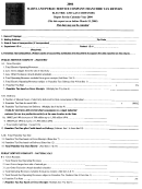 Form 11 - Maryland Public Service Company Franchise Tax Return (electric And Gas Companies) - 2004