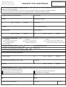 Form 07-6135 - Request For Conference