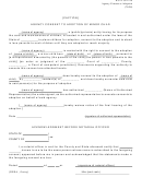Form K.s.a. 59-2129 - Agency Consent To Adoption Of Minor Child