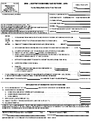 Form Br - Addyston Business Tax Return - 2004