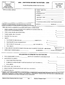 Form Ir - Addyson Income Tax Return - 2004