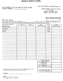 Mcc Form2 - Customers Excise Tax Report - County Of Morgan, Alabama
