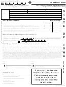 Form Ia 8453ol - Iowa Individual Income Tax Declaration For On-line Service Electronic Filing - 2000