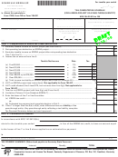 Form 41a720-s18 Draft - Schedule Kreda-sp - Tax Computation Schedule