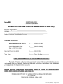 Form Oca-102 - Registration Statement For Charitable Organization Printable pdf