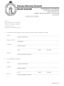 Complaint Form - Kansas Attorney General