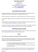 Instructions For Quarterly/w2 Electronic Transmittal Form - West Shore Tax Bureau Printable pdf