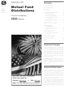 Irs Publication 564 - Mutual Fund Distributions - 2003 Printable pdf