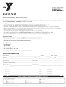Guest Pass Form Printable pdf