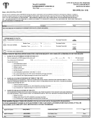 Form Rd-109nr - Wage Earner Nonresident Schedule