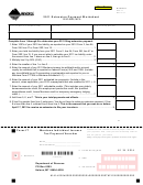 Montana Form Ext-11 - Extension Payment Worksheet - 2011