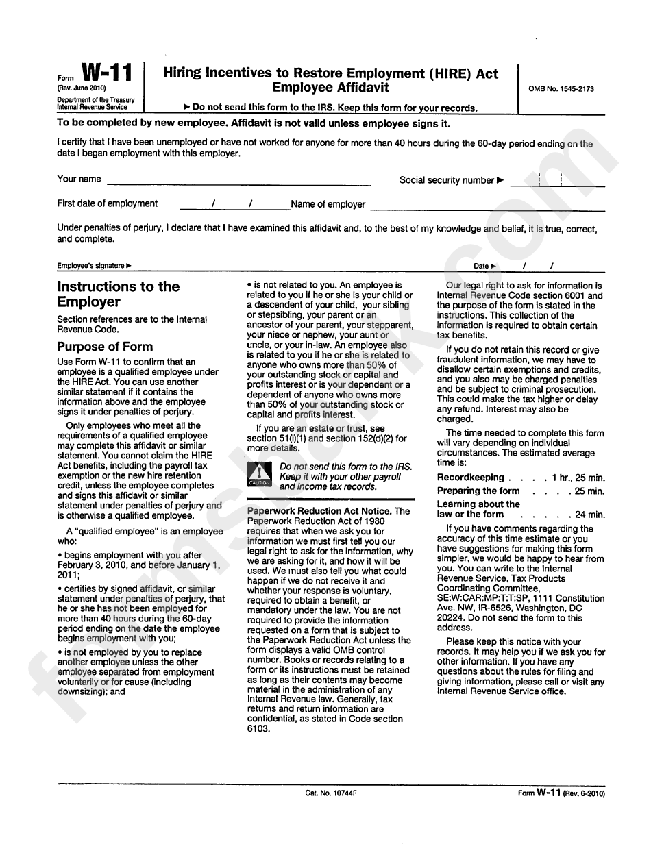 Odh Form 805 - Uniform Employment Application For Nurse Aide Staff