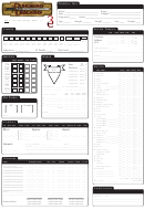 D&d 3.5 Character Sheet Printable pdf